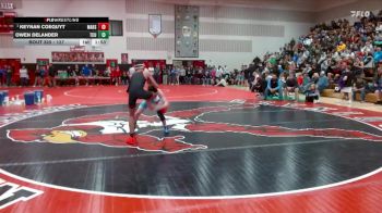 127 lbs Quarterfinal - Keynan Coequyt, Marshall vs Owen Delander, Tri-City United