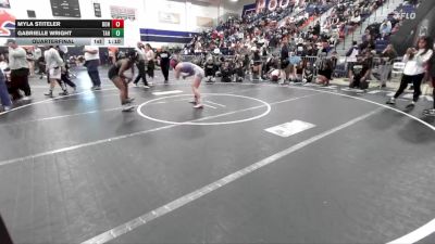 127 lbs Quarterfinal - Myla Stiteler, Bonita vs Gabrielle Wright, Tahquitz