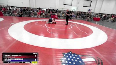 215 lbs Cons. Round 4 - Joe Petherbridge, Saint Croix Falls vs Beminjam Helminski, Wisconsin