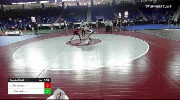 220 lbs Consi Of 8 #2 - Jeremy Rousseau, Whittier vs Jack Blizard, Saint John's Prep