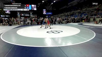 150 lbs Cons. Rd Of 32 - Maksim Mukhamedaliyev, IL vs Keagan Sieracki, TX