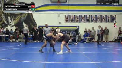 157 lbs Quarterfinal - JJ Patterson, Clear Creek-Amana vs Carson Kidwell, Solon