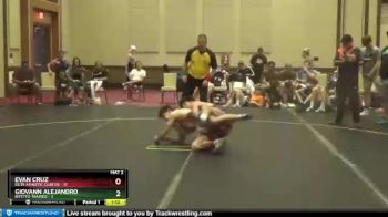 138 lbs Finals (8 Team) - Giovann Alejandro, Bitetto Trained vs Evan Cruz, Elite Athletic Club DZ