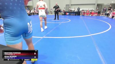 144 lbs 2nd Wrestleback (16 Team) - Cole Gros, Louisiana Red vs Brayden Cash, Arkansas Red