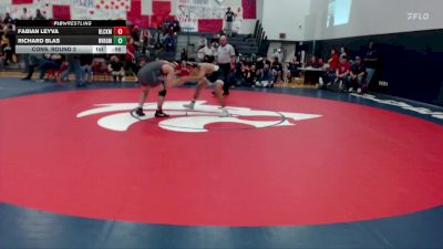 157 lbs Cons. Round 2 - Fabian Leyva, Black Hills vs Richard Blas, River Ridge