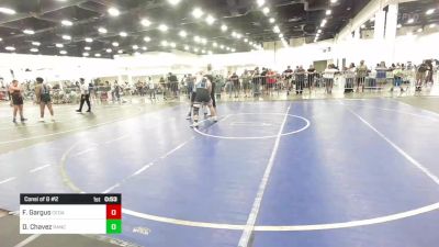 215 lbs Consi Of 8 #2 - Frankie Gargus, Cedaredge Bruins vs David Chavez, Rancho Bernardo WC