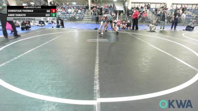 106 lbs Quarterfinal - Christian Thomas, Aztec Grappling Academy vs Amir Tamayo, Best Trained