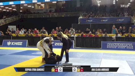 Sophia Lydia Sanchez vs Ana Clara Andrade 2026 Pan Kids Jiu-Jitsu IBJJF Championship