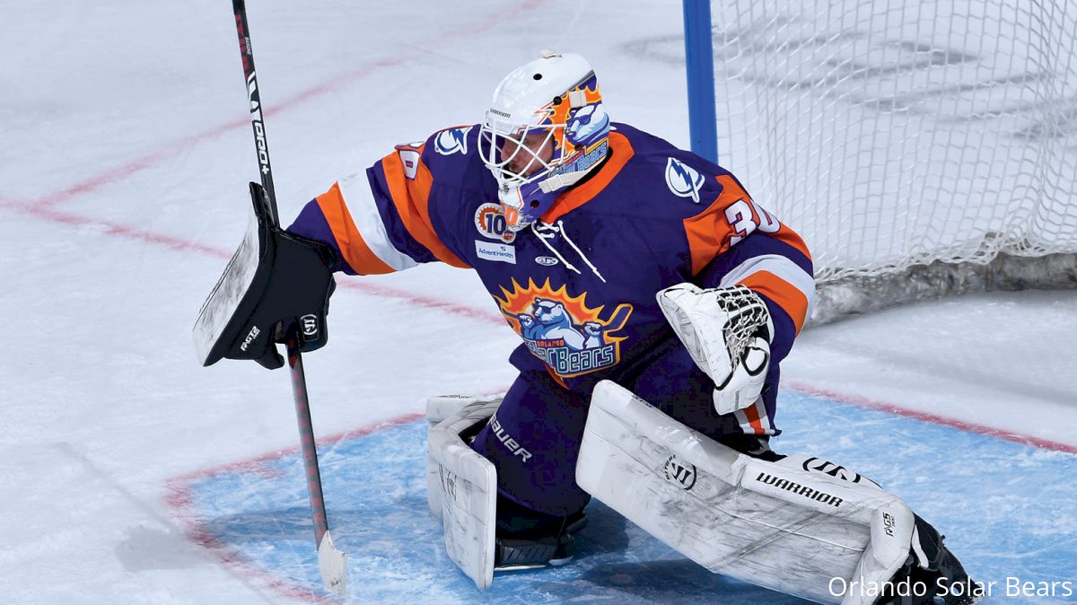 Orlando's Barone Named ECHL Goaltender Of The Week