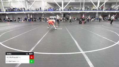 184 lbs Round Of 32 - Kole Mulhauser, Princeton vs Cole Bartram, Lock Haven-Unattached