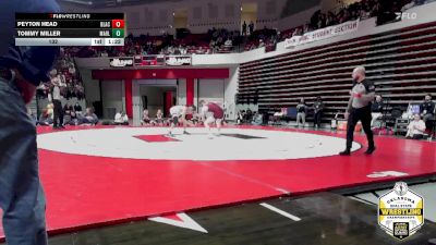 132 lbs Finals (8 Team) - Peyton Head, BLACKWELL vs Tommy Miller, MARLOW