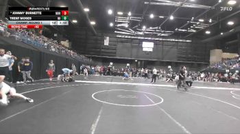 149 lbs Champ. Round 1 - Trent Moses, Newman vs Johnny Burnette, Northwestern (Iowa)