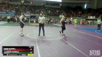 D 1 285 lbs Champ. Round 2 - Cameron Sumrall, Hahnville vs David Russell, Catholic, BR