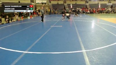 65 lbs Semis (4 Team) - Mason Chamberlain, Watertown-Mayer vs Joseph Cain, ANML