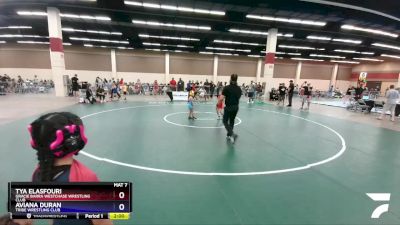 45-48 lbs Round 1 - Tya Elasfouri, Gracie Barra Westchase Wrestling Club vs Aviana Duran, Tribe Wrestling Club