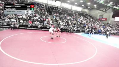 6A 285 lbs Semifinal - Jared Smith, Lone Peak vs Patrick O`banion, Lone Peak