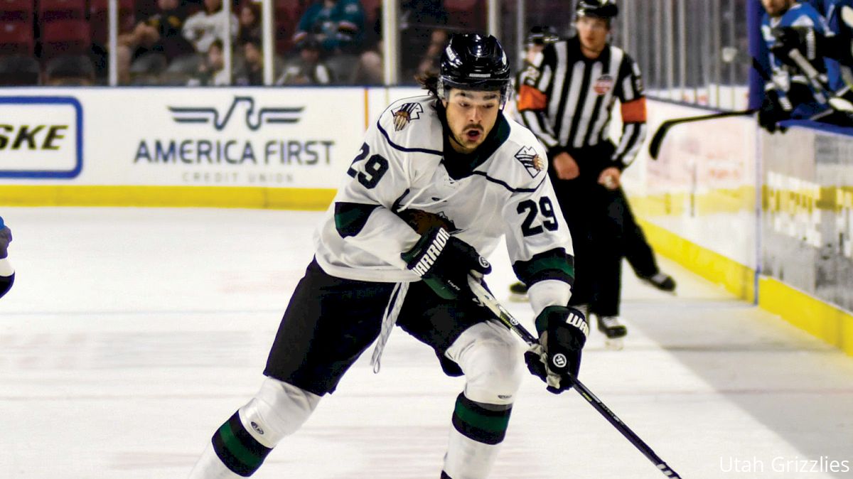 Utah Grizzlies' Brandon Cutler Named ECHL Rookie Of The Month