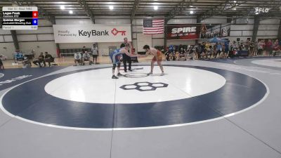 97 kg Cons. Rd Of 16 - Logan Frank, Castleton RTC vs Quinlan Morgan, Jackrabbit Wrestling Club