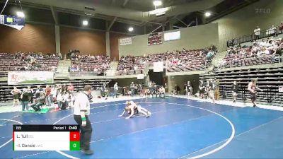 155 lbs Cons. Round 3 - Isaac Dansie, JWC vs Logan Tull, Wasatch Wrestling Club