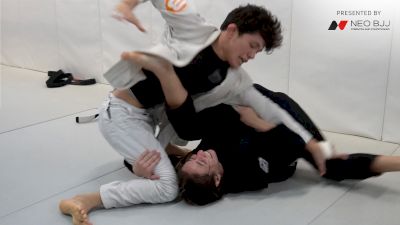 Mayssa Bastos vs Thalison Soares Intense Rolling at Unity Jiu-Jitsu