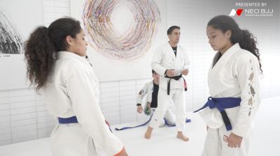 The Next Generation At AOJ: 15 year old blue belts Mia and Ashlee Funegra