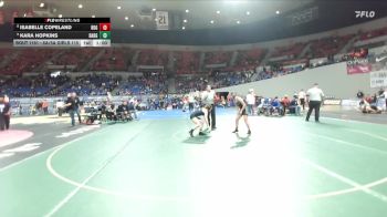 6A/5A Girls 115 Cons. Round 1 - Kara Hopkins, Barlow Girls vs Isabelle Copeland, Ridgeview Girls