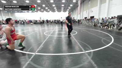 182 lbs Consi Of 32 #2 - Trevor Mueller, NY vs Matthew Quintero, NY