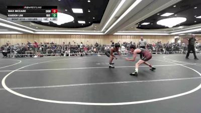 120 lbs Round Of 128 - Max McCabe, Snow Canyon HS vs Kaiden Lim, War Room