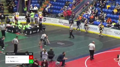 212 lbs Round Of 64 - Nicholas Lose, Central Mountain vs Logan Perks, Sharon