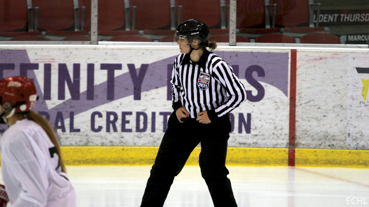 Schmidlein To Make ECHL History As First Female On-Ice Official