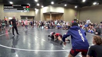 70 lbs Round 5 (6 Team) - Roman Rodriguez, Elevate WC vs Ryan Bassiri, NC National Team White
