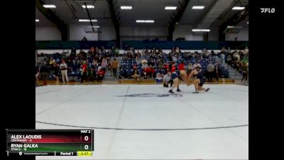 197 lbs Finals (2 Team) - Alex Laoudis, Centenary vs Ryan Galka, Ithaca