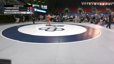 150 lbs Cons. Rd Of 32 - Landon Weidler, IL vs Gabriel Erdmann, WI