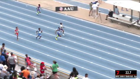 Youth Boys' 200m, Finals 6 - Age 9