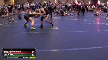 120/130 Semifinal - Angellaya Burden, Bad Bass vs Zoe Jones, Broken Bow Wrestling Club