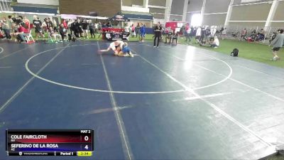 126 lbs Cons. Round 6 - Cole Faircloth, NV vs Seferino De La Rosa, AZ