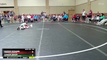 110 lbs Semifinal - Connor Bishop, Irish Pride Wrestling Academy vs Maddox McDaniel, Stronghold Wrestling