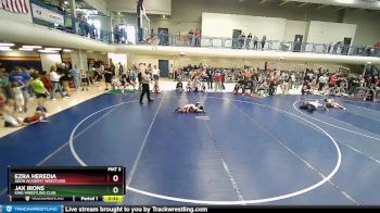 50-52 lbs Round 2 - Jax Irons, King Wrestling Club vs Ezra Heredia, Agon Academy Wrestling