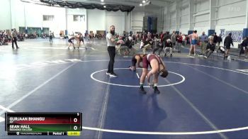 133 lbs Cons. Round 4 - Sean Hall, Roanoke College vs Gurjaan Bhangu, RIT