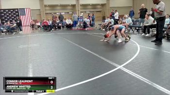 88 lbs Round 3 (8 Team) - Andrew Whitted, Cleveland Wrestling vs Connor Leaumont, Glasgow WA