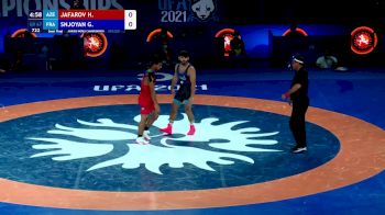 67 kg Semifinal - Hasrat Jafarov, Azerbaijan vs Gagik Mishai Snjoyan, France