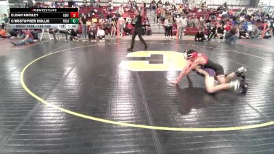 142-148 lbs Round 4 - Christopher Hollis, Fort Collins vs Elijah Knisley, Central