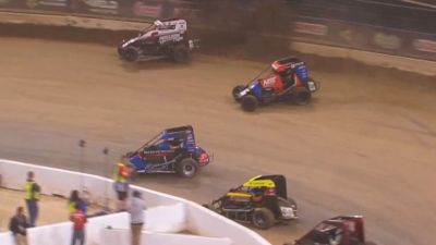 Highlights | Midgets Saturday at Gateway Dirt Nationals