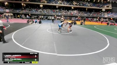 5A 150 lbs Semifinal - Harl (Talan) Ball, Georgetown vs Landin Lamberth, Amarillo Tascosa