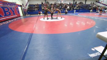 126-138 lbs Rr Rnd 4 - Liyah Tennial, Union Girls vs Jaelynn Davis, BA Girls Wrestling