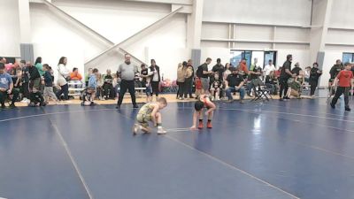 85 lbs Champ. Round 2 - Bentley Newman, Illinois Valley Youth Wrestling Club vs Breyer Boisa, Warriors Of Christ WOC- Wrestling