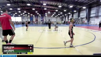 60 lbs Rd# 7- 10:45am Saturday Final Pool - Luke Briggs, Maryland GOLD vs Kyler Wynn, Crass Trained