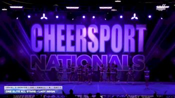 One Elite Allstars - Lady Reign [2026 L3 Senior - D2 - Small - B Day 1] 2026 CHEERSPORT National All Star Cheerleading Championship
