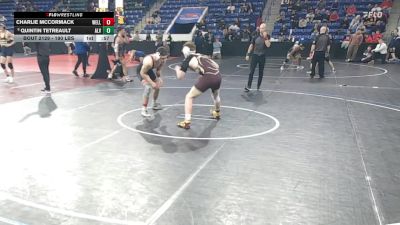 190 lbs Consi Of 16 #2 - Charlie McCormack, Wellesley vs Quintin Tetreault, Alvirne