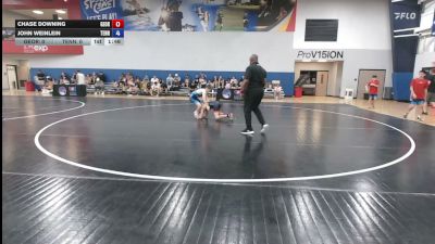 92 lbs Chase Downing, Georgia vs John Weinlein, Tennessee